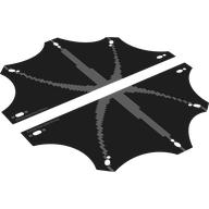 Foil Sheet for Set 21595, Black Wings ([No Color/Any Color])
