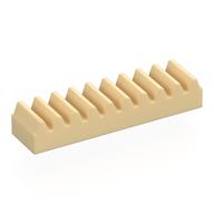Technic Gear Rack 1 x 4 (Tan)