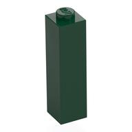Brick 1 x 1 x 3 (Dark Green)
