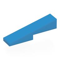 Brick Sloped 1 x 4 with 1 x 2 Cutout (Dark Azure)