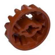 Technic Gear 14 Tooth Bevel with Axle Hole (Dark Orange)