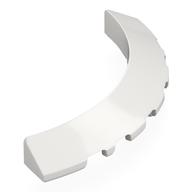 Brick Round, Sloped 30° 6 x 6 x 2/3 Corner (White)