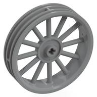 Wheel 56 x13 with Spokes (Light Bluish Gray)