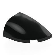 Brick Round, Curved Double 3 x 2 Beveled with Stud Notch Right (Black)