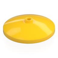Dish 4 x 4 Inverted with Open Stud [Radar] (Yellow)