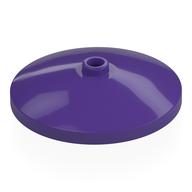 Dish 4 x 4 Inverted with Open Stud [Radar] (Dark Purple)