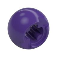 Technic Ball Joint with Through Axle Hole (Dark Purple)