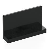 Panel 1 x 4 x 2, No Studs (Black)