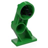 Mech Leg, Right, with Black Pin (Bright Green)