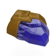 Rock, Jewel in Pearl Gold Holder Pattern (Trans-Purple)