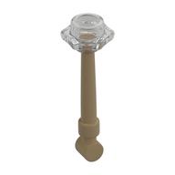 Equipment Wand with Trans-Clear Hollow Stud Pattern (Dark Tan)