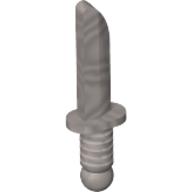 Weapon Dagger / Knife (Chrome Silver)