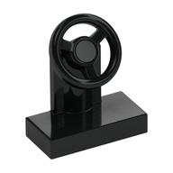 Steering Stand 1 x 2 with Black Steering Wheel (Black)