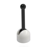 Lever Small Base with Black Lever (White)