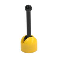 Lever Small Base with Black Lever (Yellow)