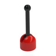 Lever Small Base with Black Lever (Red)