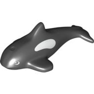 Duplo Animal Killer Whale/Orca, Baby (Black)