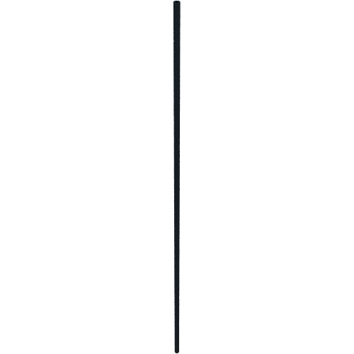 Hose Rigid 3mm D. 34L / 27.2cm (Black)
