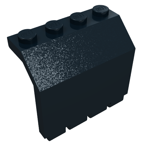 Hinge Panel 2 x 4 x 3 1/3 (Black)