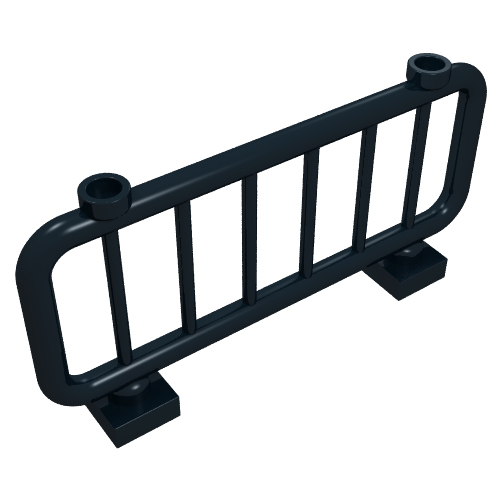 Fence / Bar 1 x 8 x 3 (Black)