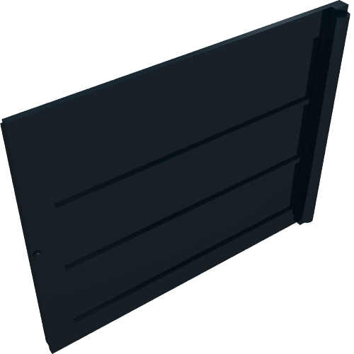 Door Sliding - Type 2 (Black)