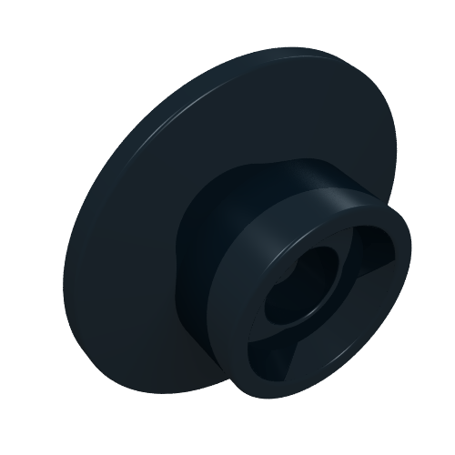 Train Wheel Small (Black)