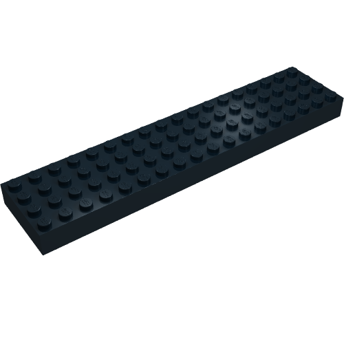 Brick 4 x 18 (Black)
