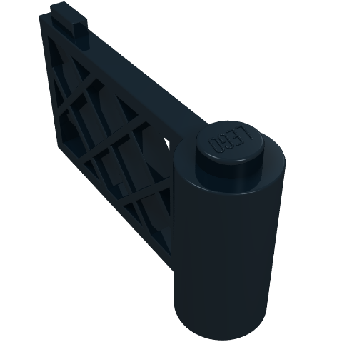 Fence Gate 1 x 4 x 2 (Black)