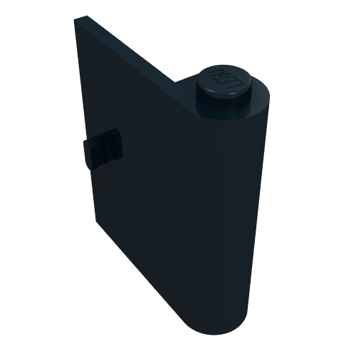 Door 1 x 3 x 3 Right (Black)