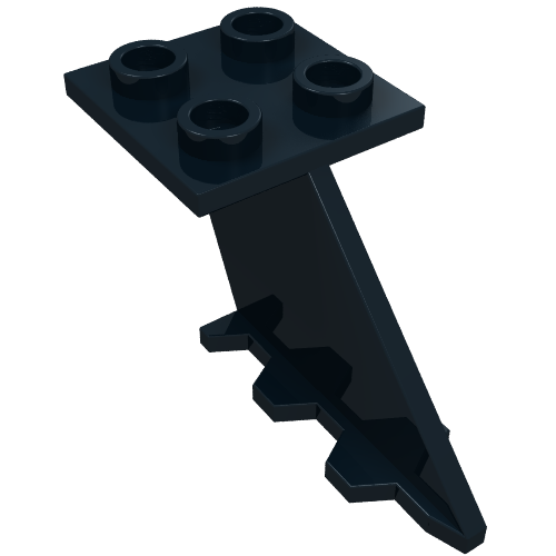 Tail 4 x 2 x 2 (Black)