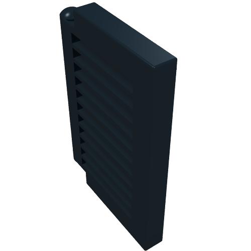 Window 1 x 2 x 2 Shutter (Black)