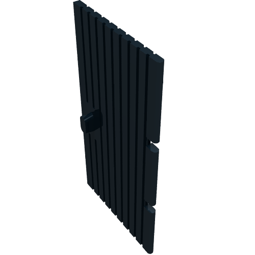 Door 1 x 4 x 6 (Black)