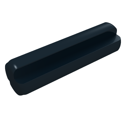 Technic Axle 2 (Black)