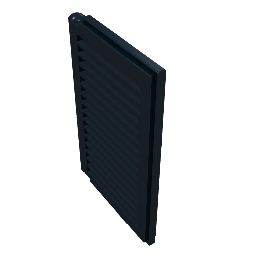 Window 1 x 2 x 3 Shutter (Black)