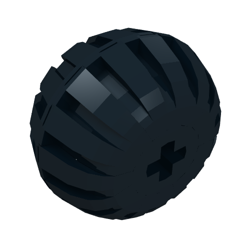 Wheel Balloon with Axle hole (Black)