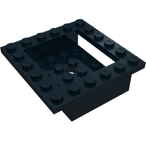 Cockpit 6 x 6 x 1 Cabin Base (Black)