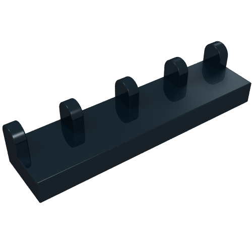 Hinge Tile 1 x 4 (Black)