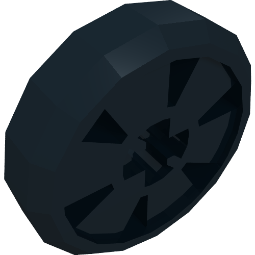 Wheel Hockey Puck, Small (Black)