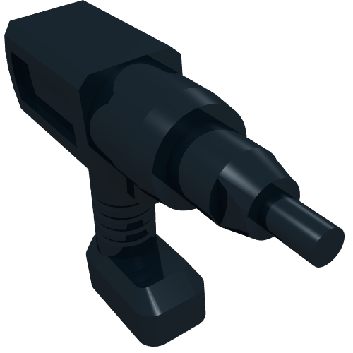 Tool Drill / Impact Wrench, Cordless Electric (Black)