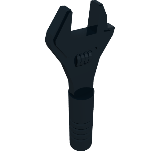 Tool Wrench / Spanner Adjustable (Black)