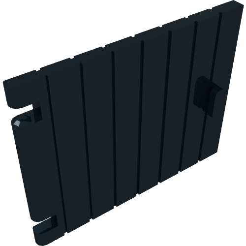 Door 1 x 4 x 3 (Black)