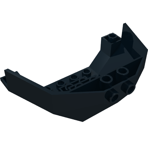 Cockpit 5 x 8 x 3 (Windscreen Bottom) (Black)