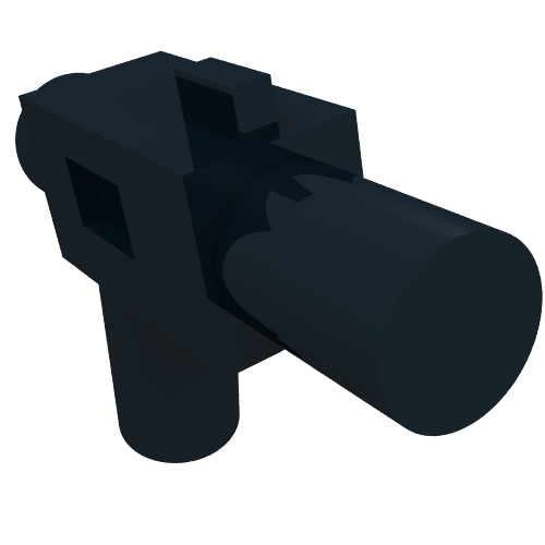 Weapon Gun / Blaster Small DC-17 (Star Wars Accessory) (Black)