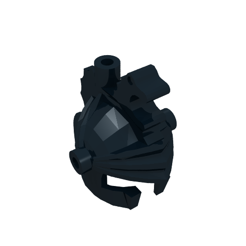 Helmet Castle - Dragon Crown Top with Clip (Black)