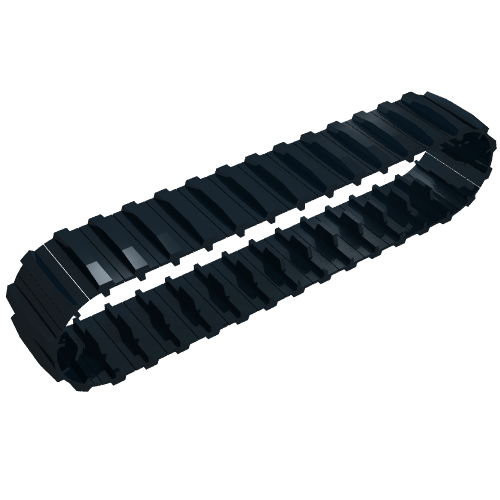 Tread Large, Technic [34 Links] (Black)