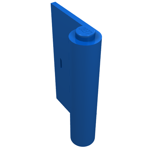 Door 1 x 3 x 4 Left (Blue)