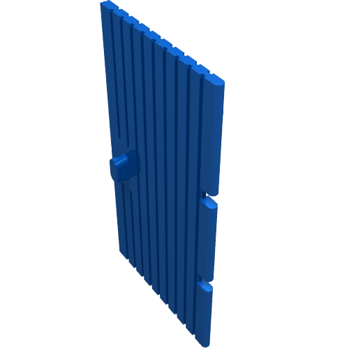 Door 1 x 4 x 6 (Blue)