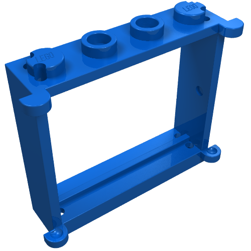 Window 1 x 4 x 3 (Blue)