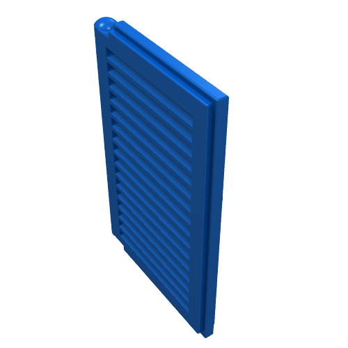 Window 1 x 2 x 3 Shutter (Blue)