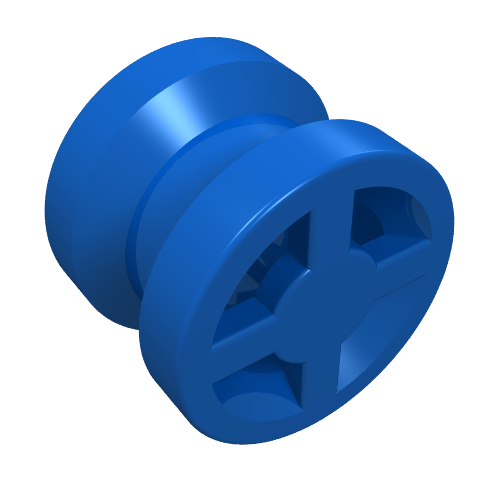 Wheel 8 x 6 (Blue)